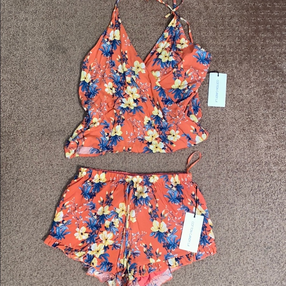 Halter/Shorts Two-piece Outfit *tags still on*